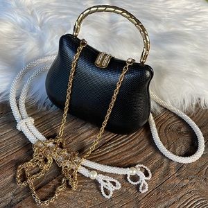 Y&S Structured Mini crossbody satchel